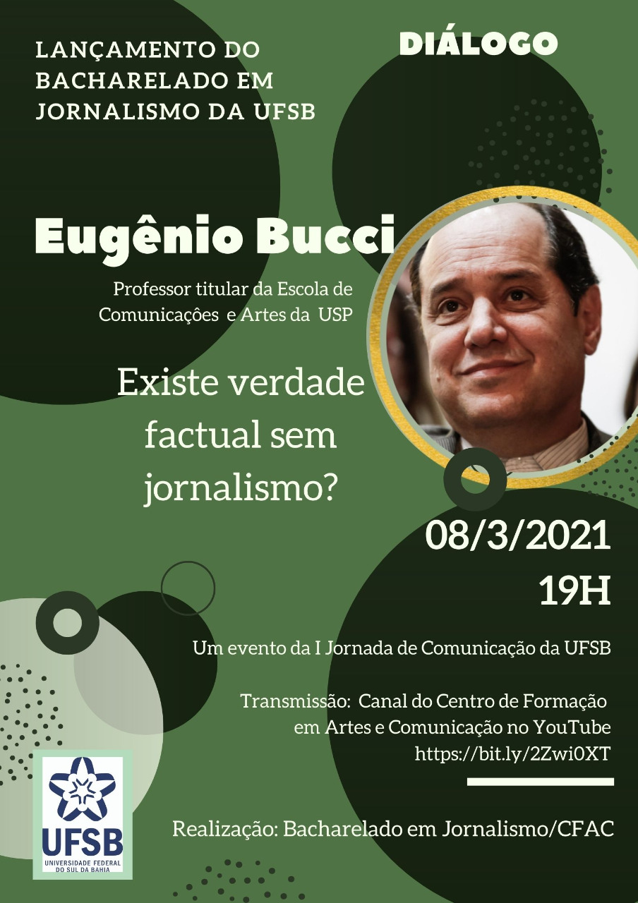 Cartaz Eugênio Bucci