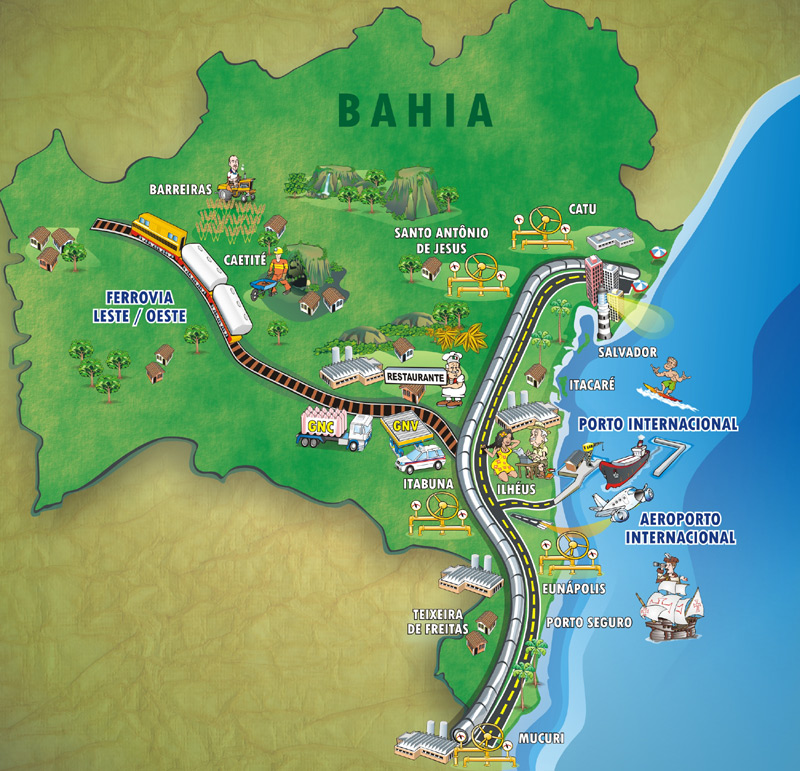 mapa bahia