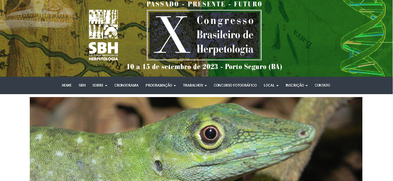 x congresso brasileiro de herpetologia