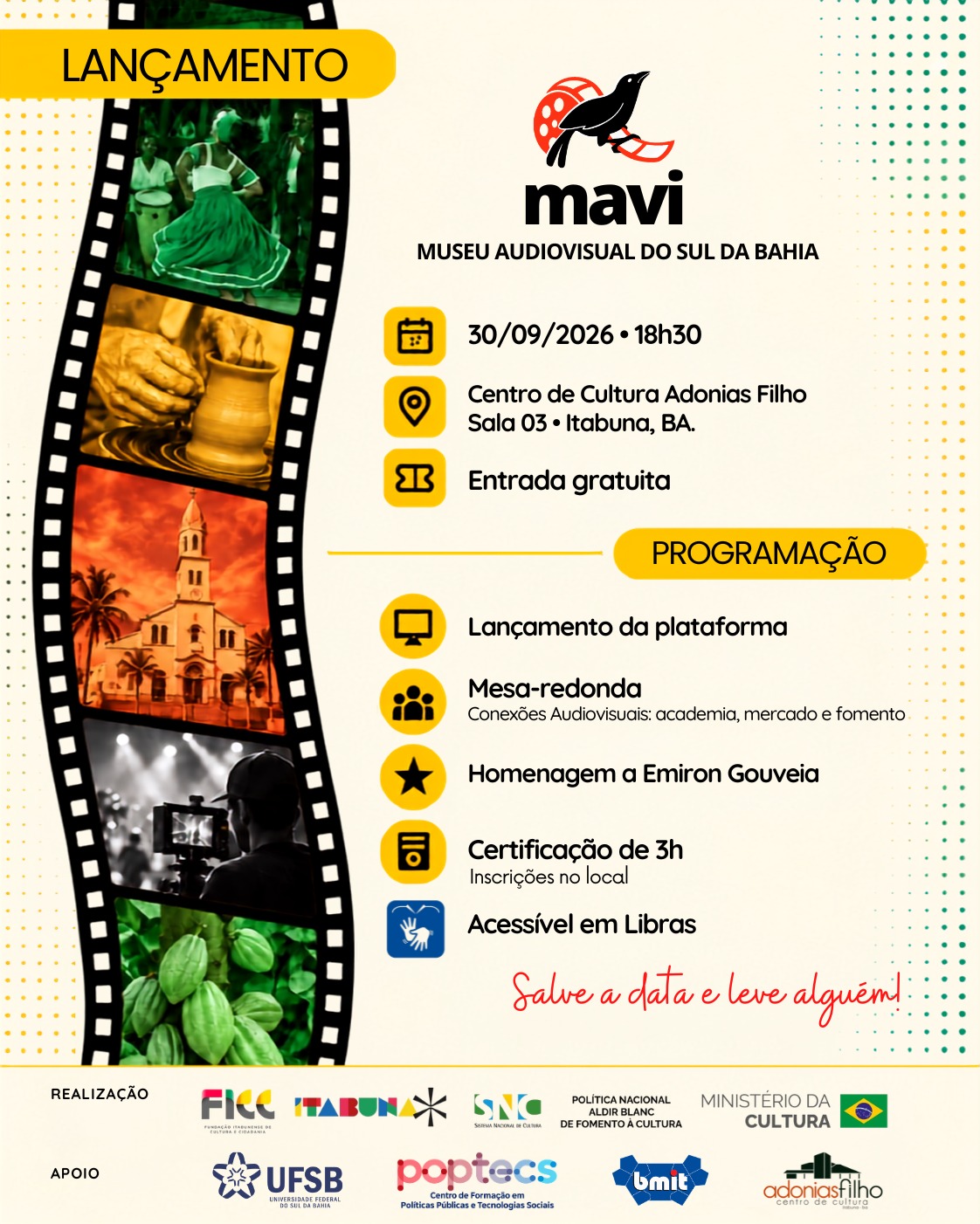 mavi programação