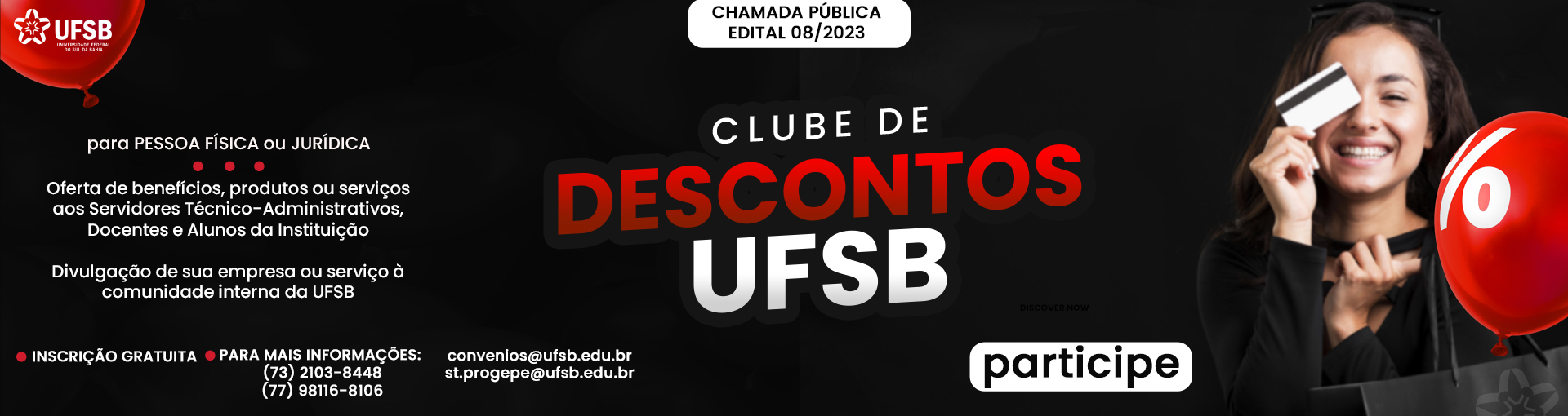 Clube de Descontos da UFSB