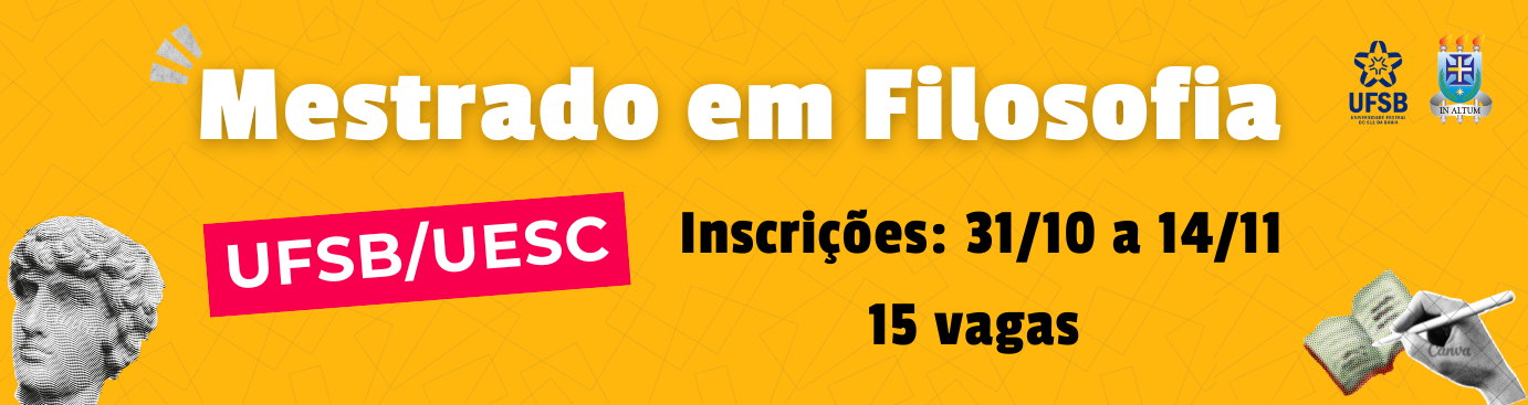 Seleção turma 2026 do PPGFil (UESC/UFSB)