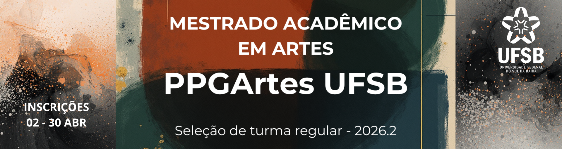 Seleção para Mestrado Acadêmico em Artes - turma 2026.2