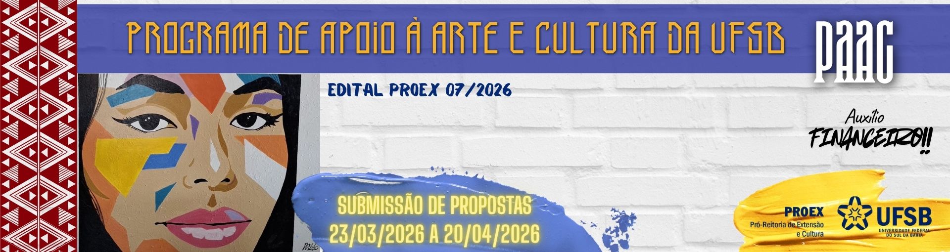 Programa de Apoio à Arte e à Cultura (PAAC) 2026