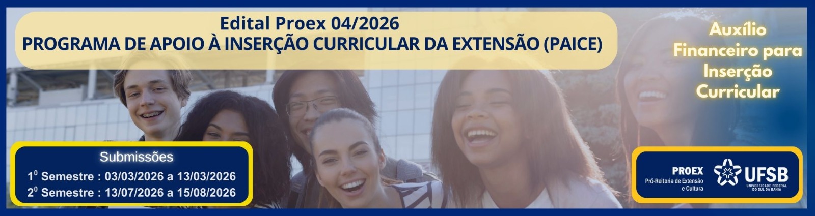 Edital PROEX nº 04/2026 