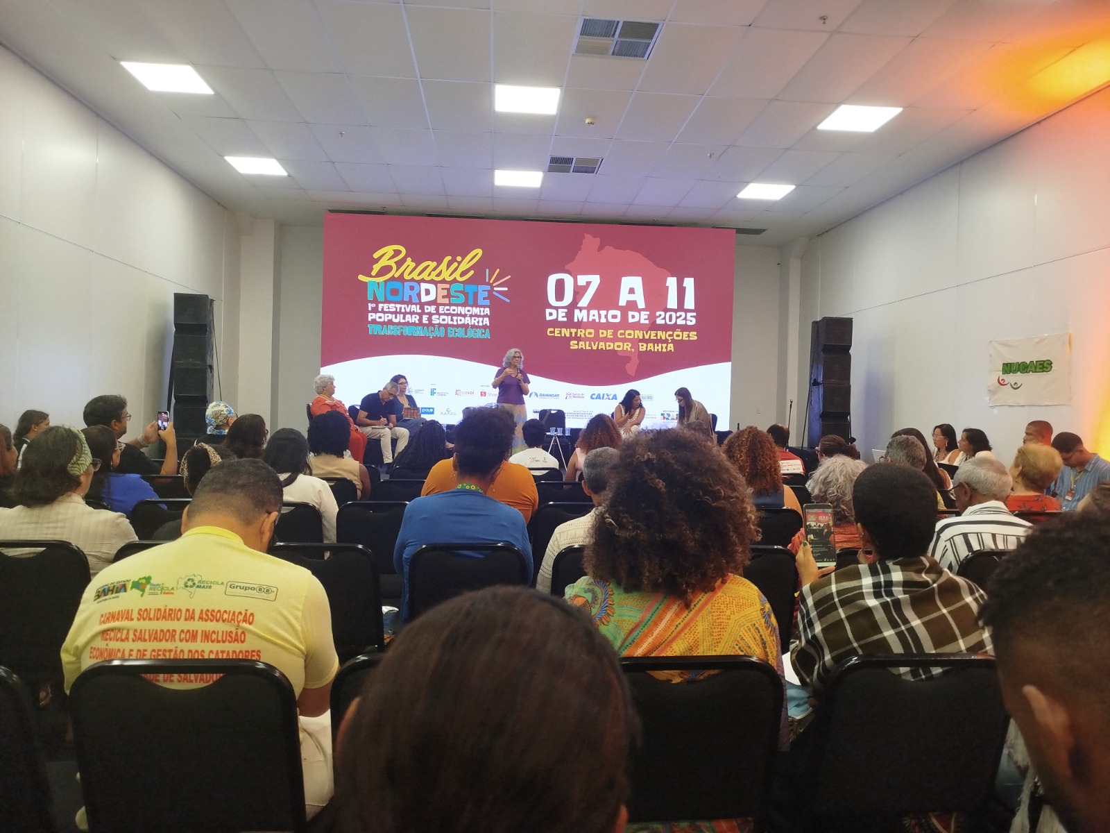 Painel Incubadoras Festival NE ECOSOL Salvador