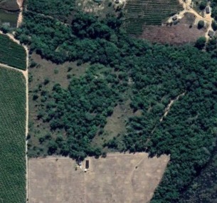 foto aérea de 2020 (foto: acervo pessoal profº. Luiz Fernando Magnago)