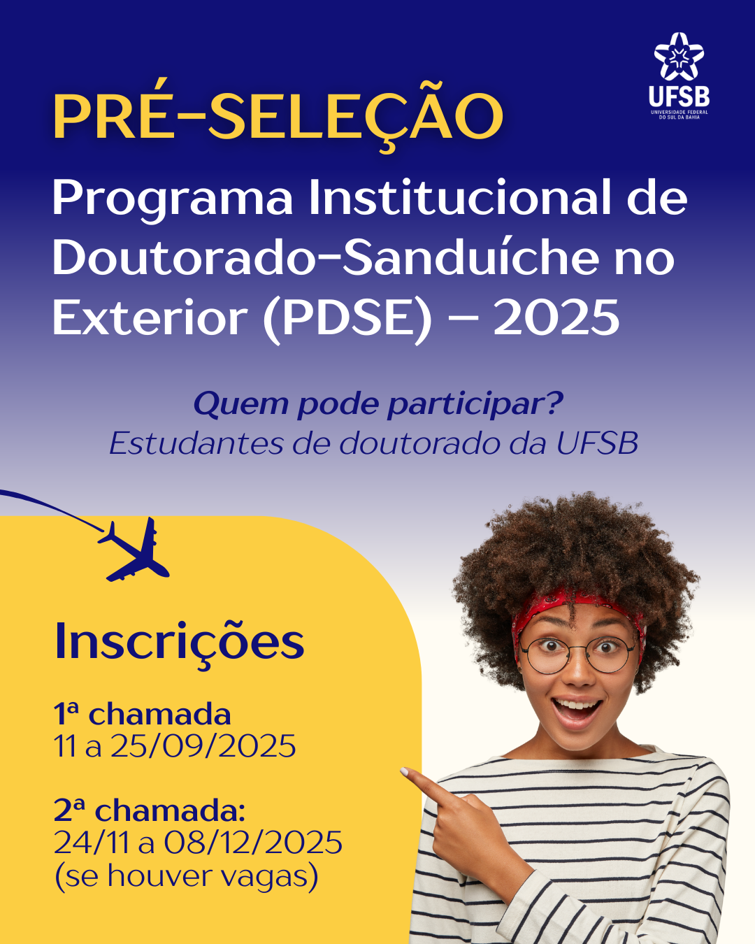 PRÉ SELEÇÃO DOUTORADO SANDUÍCHE 