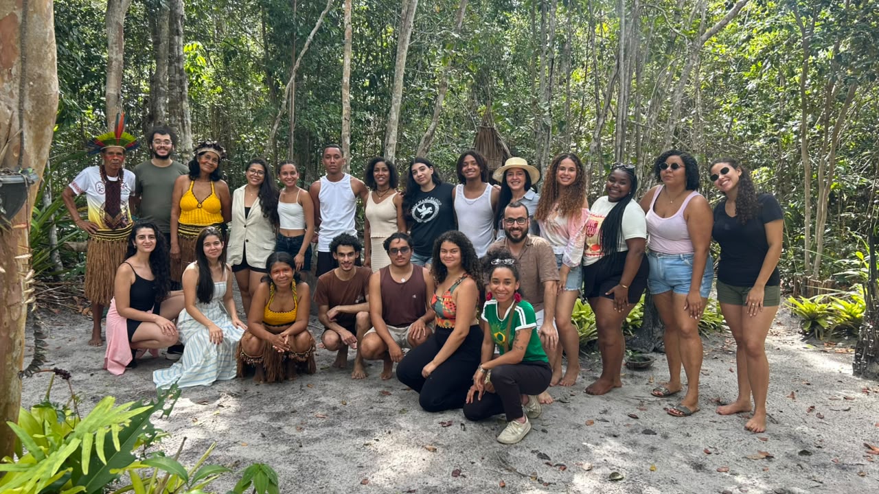Visita à Aldeia Tibá