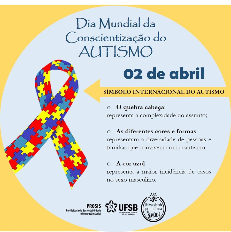 2 de abril: Dia Internacional da Conscientização do Autismo - Colab