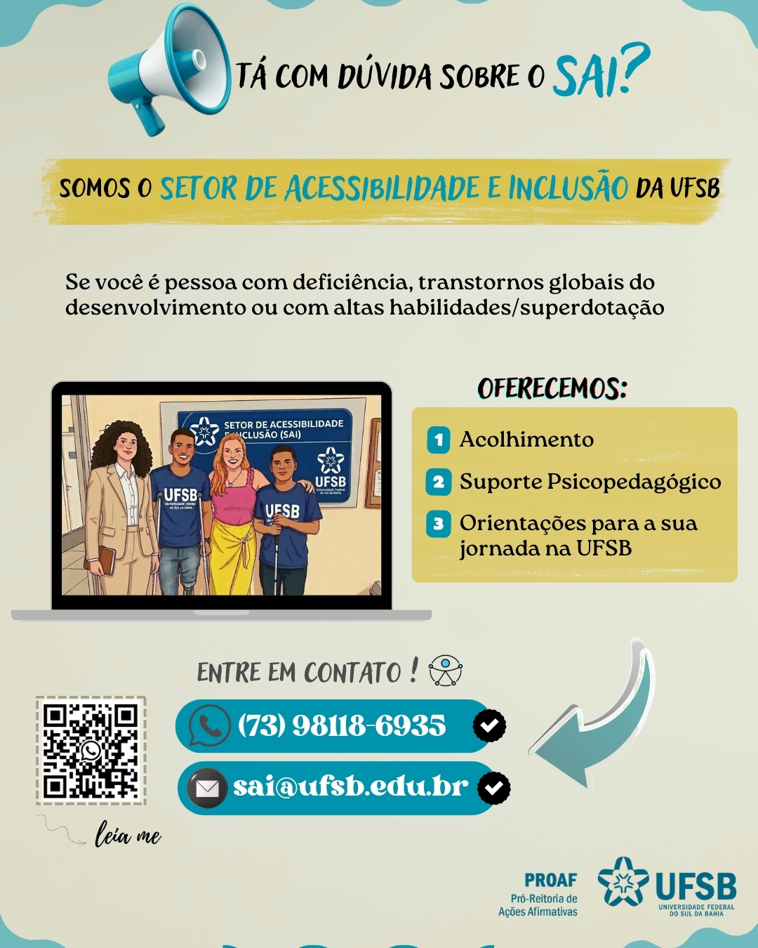 SAI - Setor de Acessibilidade e Inclusão