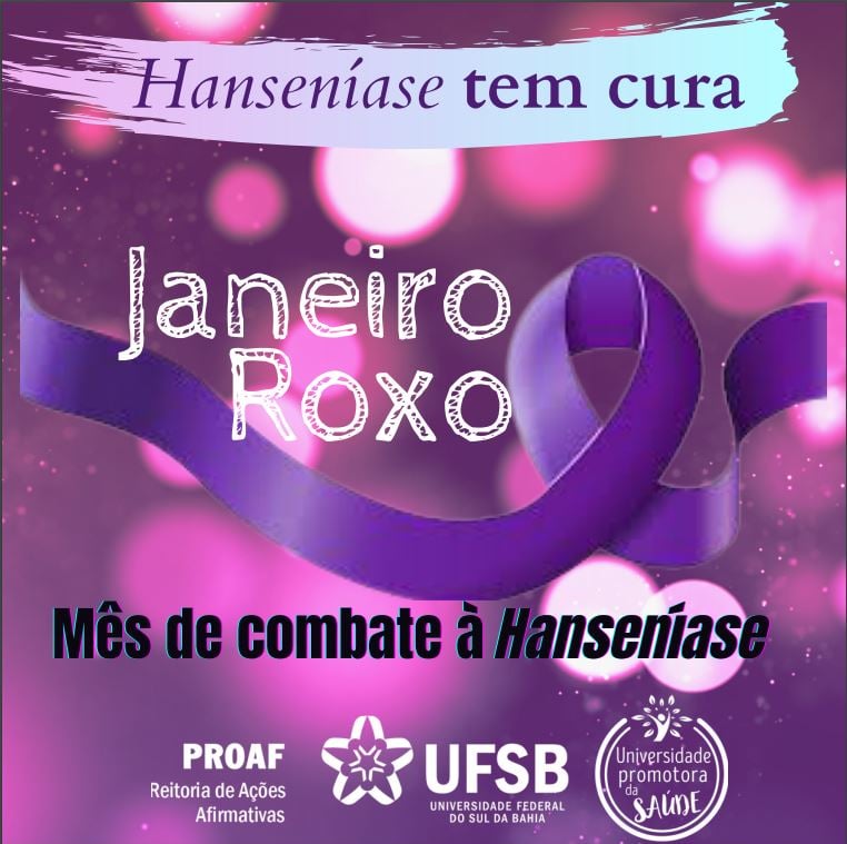 SBD: Janeiro Roxo – Hanseníase: Faça parte da luta contra o