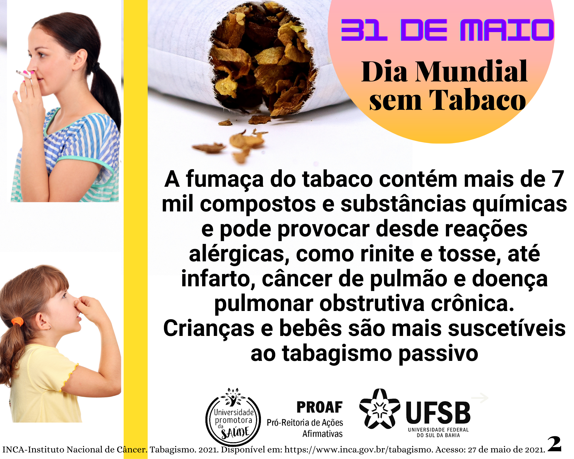 Dia Mundial sem Tabaco completa 100 anos em 2021 – Prefeitura de